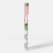 Karo Monogram Roses Funkelnd Blende gespannt Case-Mate iPhone Hülle (Rückseite / Rechts)