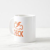 Karo-Motor Kaffeetasse (Vorderseite Links)