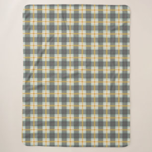 Karo Muster Cornwall Sherpadecke