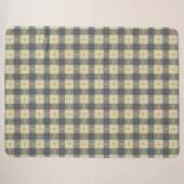 Karo Muster Cornwall Sherpadecke (Vorderseite (Horizontal))