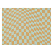 Karo-Muster-Schachbrett mit Sichtfeld Tischdecke (Vorderseite (Horizontal))