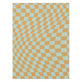 Karo-Muster-Schachbrett mit Sichtfeld Tischdecke (Vorderseite)