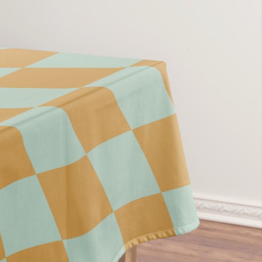 Karo-Muster-Schachbrett mit Sichtfeld Tischdecke (Beispiel)