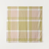 Karo oder Tartan Vintage-Hintergrund oder -Textur Wandteppich (Vorderseite (Horizontal))