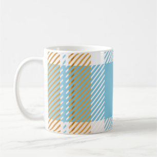 Karo oder Tartan Vintage ist Hintergrund oder Text Kaffeetasse