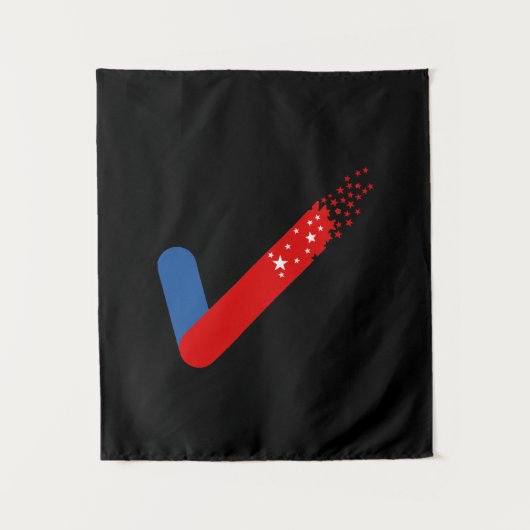 Karo Out America Erster 4. Juli Wandteppich (Vorderseite)