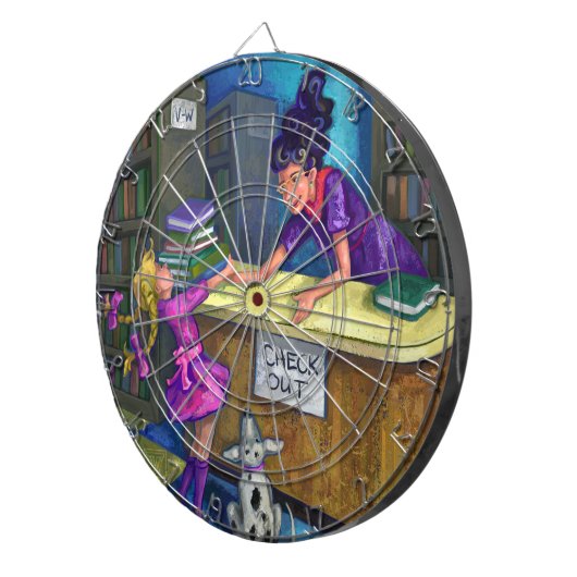 Karo-Out Dartscheibe (Vorderseite rechts)