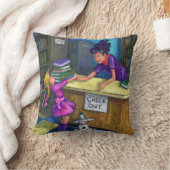 Karo-Out Kissen (Decke)