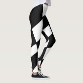 Karo Out Leggings (Rechts)