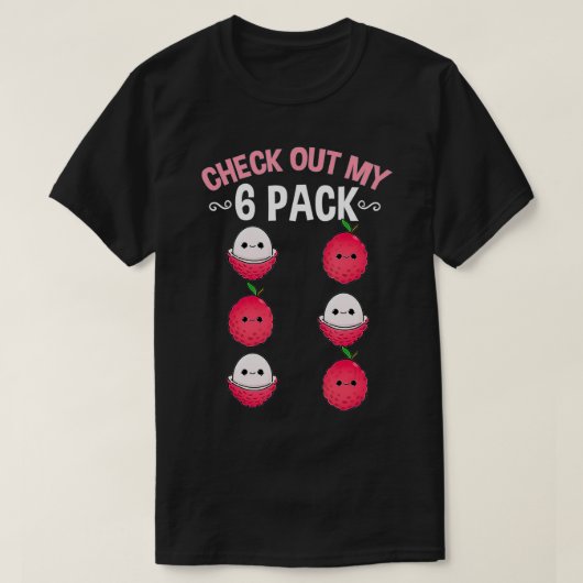 Karo Out My Si Pack Kawaii Lychee T-Shirt (Design vorne)