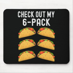 Karo Out My Six 6er Pack Taco Funny Cinco De Mayo Mousepad