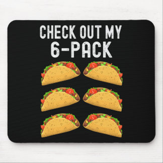 Karo Out My Six 6er Pack Taco Funny Cinco De Mayo Mousepad