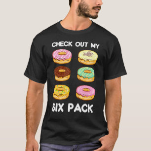Karo Out My Six Pack Donut Gym Workout Feinschmeck T-Shirt