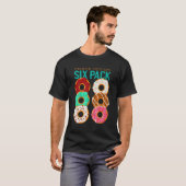 Karo Out My Six Pack - Funny Donuts Workout Abs T-Shirt (Vorne ganz)