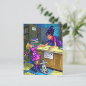 Karo-Out-Postkarte Postkarte (Stehend Vorderseite)