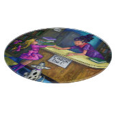 Karo-Out Schneidebrett (Ecke)