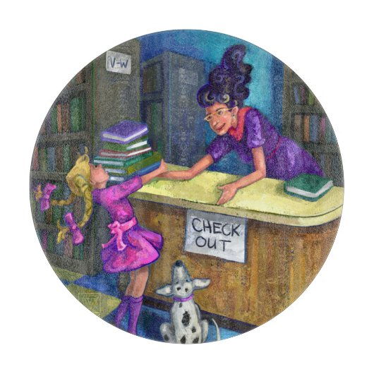 Karo-Out Schneidebrett (Vorderseite)