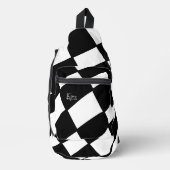 Karo Out Sling Bag (Vorderseite)
