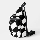 Karo Out Sling Bag (Rechte Ecke)