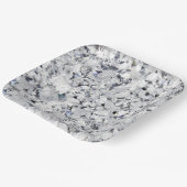 Karo-Papierplatte Pappteller (Gewinkelt)