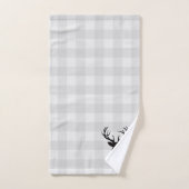 Karo  Pattern Badetuch Set (Handtuch)