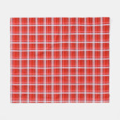 Karo Pattern Fleecedecke (Vorderseite (Horizontal))