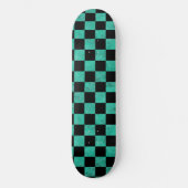 Karo Pattern Skateboard (Vorderseite)