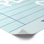 Karo Print, Dorm Art Print Poster (Ecke)