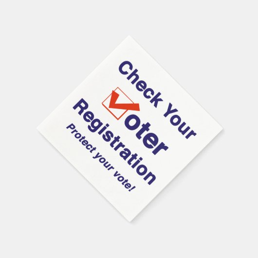 Karo - Registrierung für 2024 Serviette (Ecke)