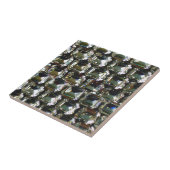 Karo-Rhinestein-Edelsteine-Muster Fliese (Seite)