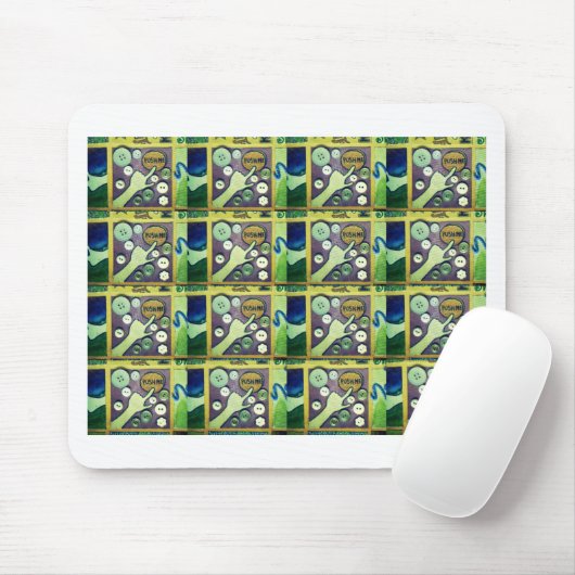 Karo-Schaltfläche Mousepad (Mit Mouse)