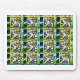 Karo-Schaltfläche Mousepad