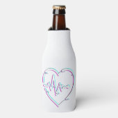 Karo Schaumflasche Cooler Flaschenkühler (Flaschenvorderseite)