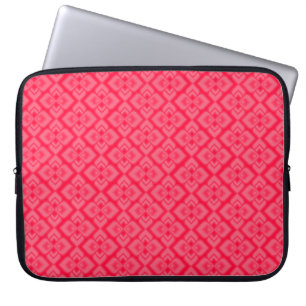 Karo-schick rosa Notebookgehäuse Laptopschutzhülle