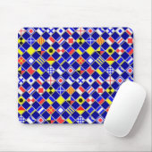 Karo-Schifffahrtssignalflaggen Mousepad (Mit Mouse)