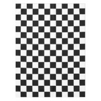 Karo Schwarz-weiß Checked Patches