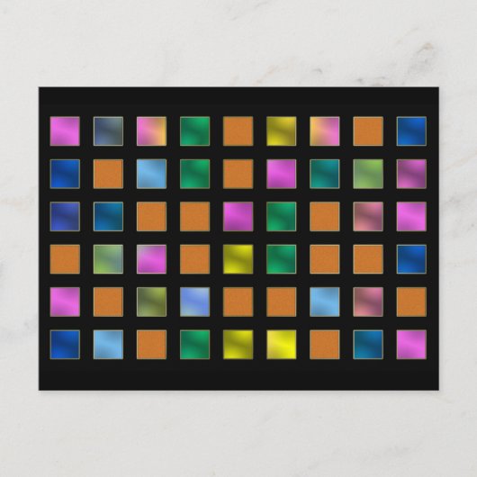 Karo sechs Postkarte (Vorderseite)