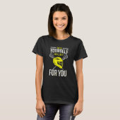 Karo selbst oder wird es für Sie tun Lacrosse T-Shirt (Vorne ganz)