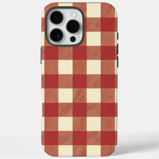 "Karo Sie selbst: Der klassische Western Gingham"  Case-Mate iPhone Hülle (Rückseite)