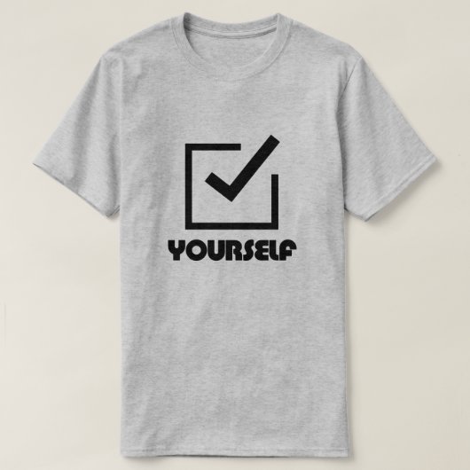 Karo Sie selbst T - Shirt (Design vorne)