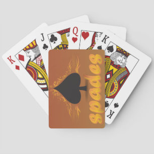 Karo-Spielkartenstapel Spielkarten
