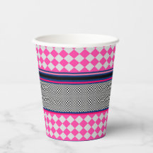 Karo Streifen Kite Mixed Muster Design