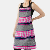 Karo Streifen Kite Mixed Muster Design Schürze (InSitu)