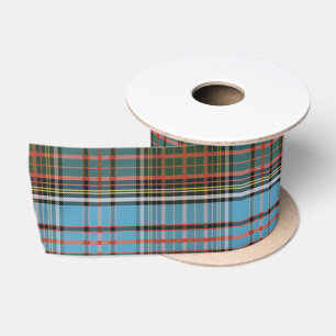 Karo-Tartan Anderson Rustikal Satinband