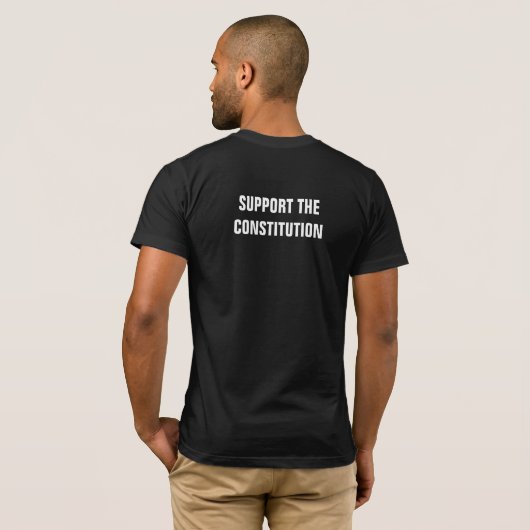 Karo und Ausgewogenheit unterstützen die Verfassun T-Shirt (Schwarz voll)