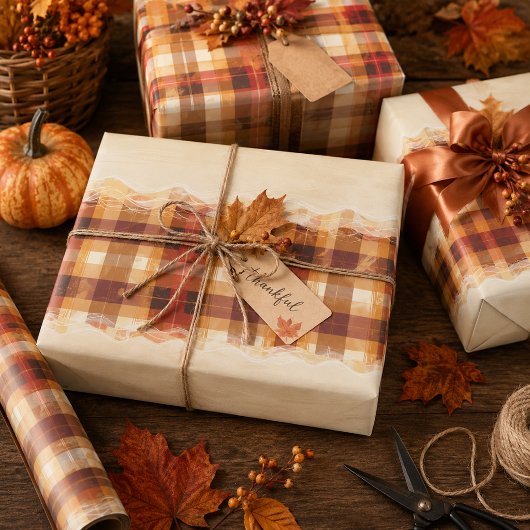 Karo und Fülle Geschenkpapier Set