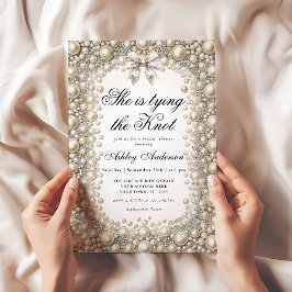 Karo- und Perlhühner-Brautparty Einladung