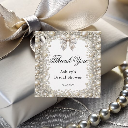 Karo- und Perlhühner-Brautparty Geschenkanhänger