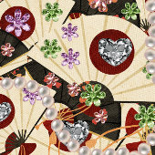 Karo- und Perlpapier Geschenkpapier