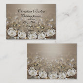 Karo- und SatinVisitenkarten Visitenkarte (Vorne/Hinten)